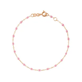 Classic Gigi Fuchsia bracelet, Yellow Gold, 6.7