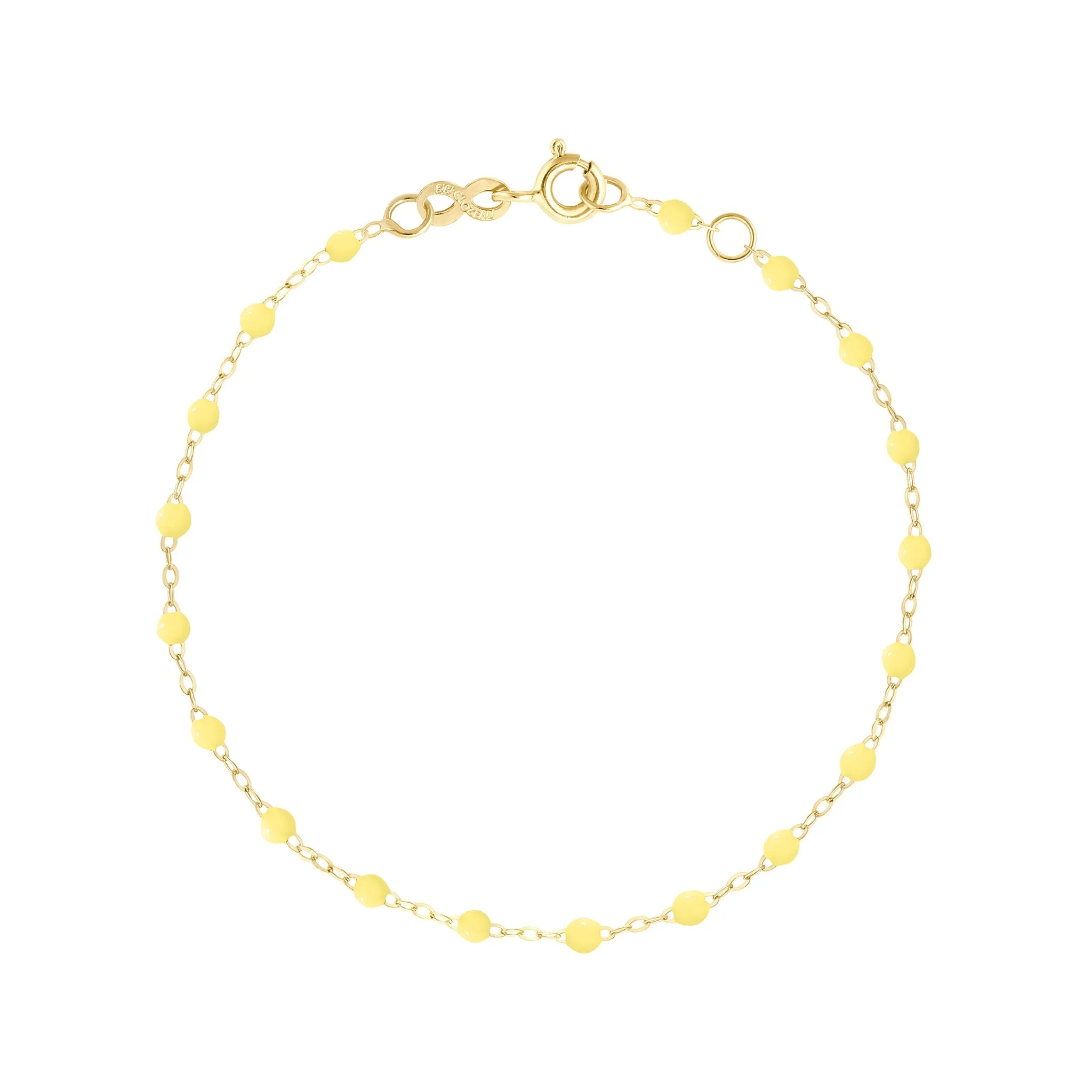 Classic Gigi Mimosa Bracelet, Yellow Gold, 7.5