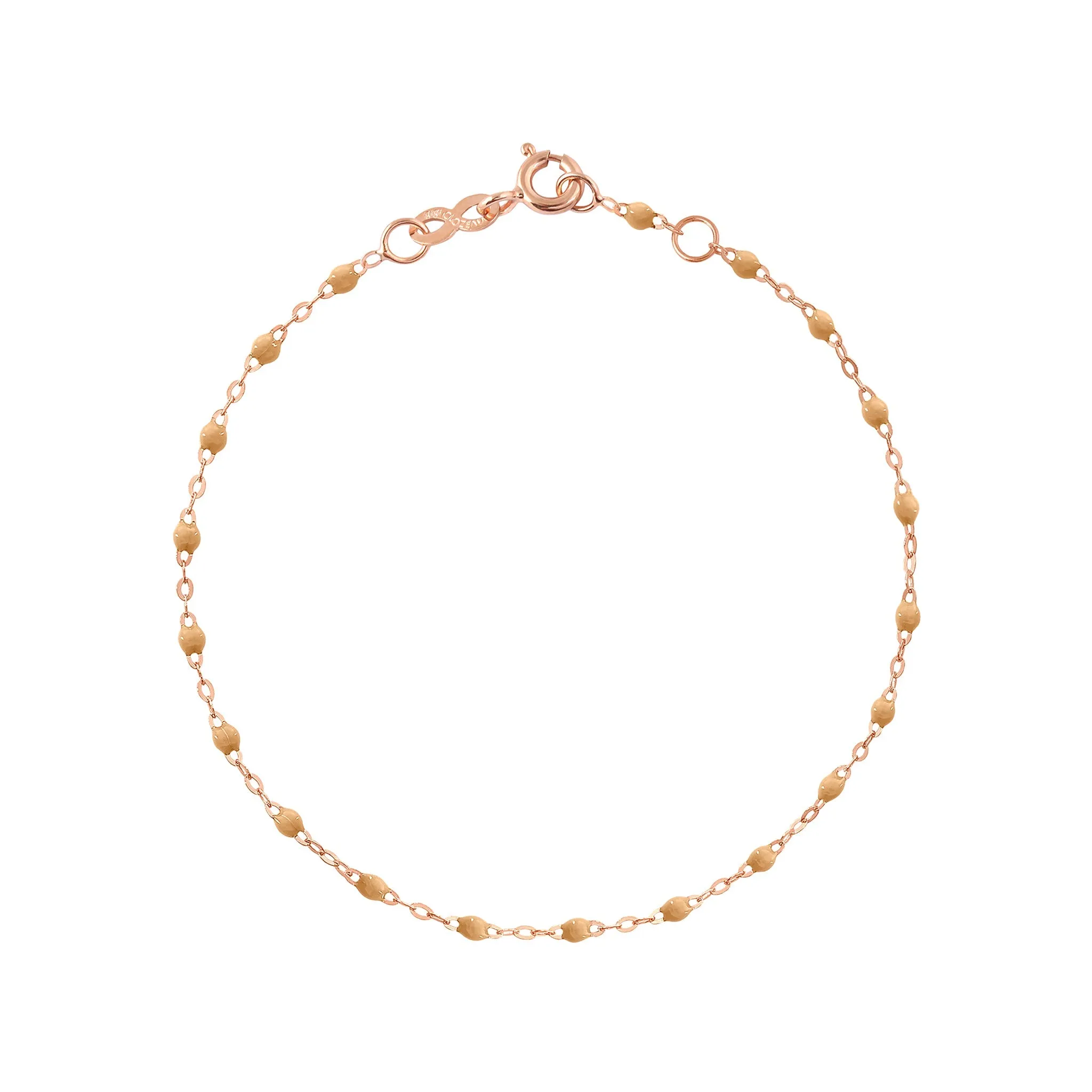 Classic Gigi Nude bracelet, Rose Gold, 7.5