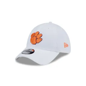 Clemson Tigers Chrome 39THIRTY Stretch Fit Hat