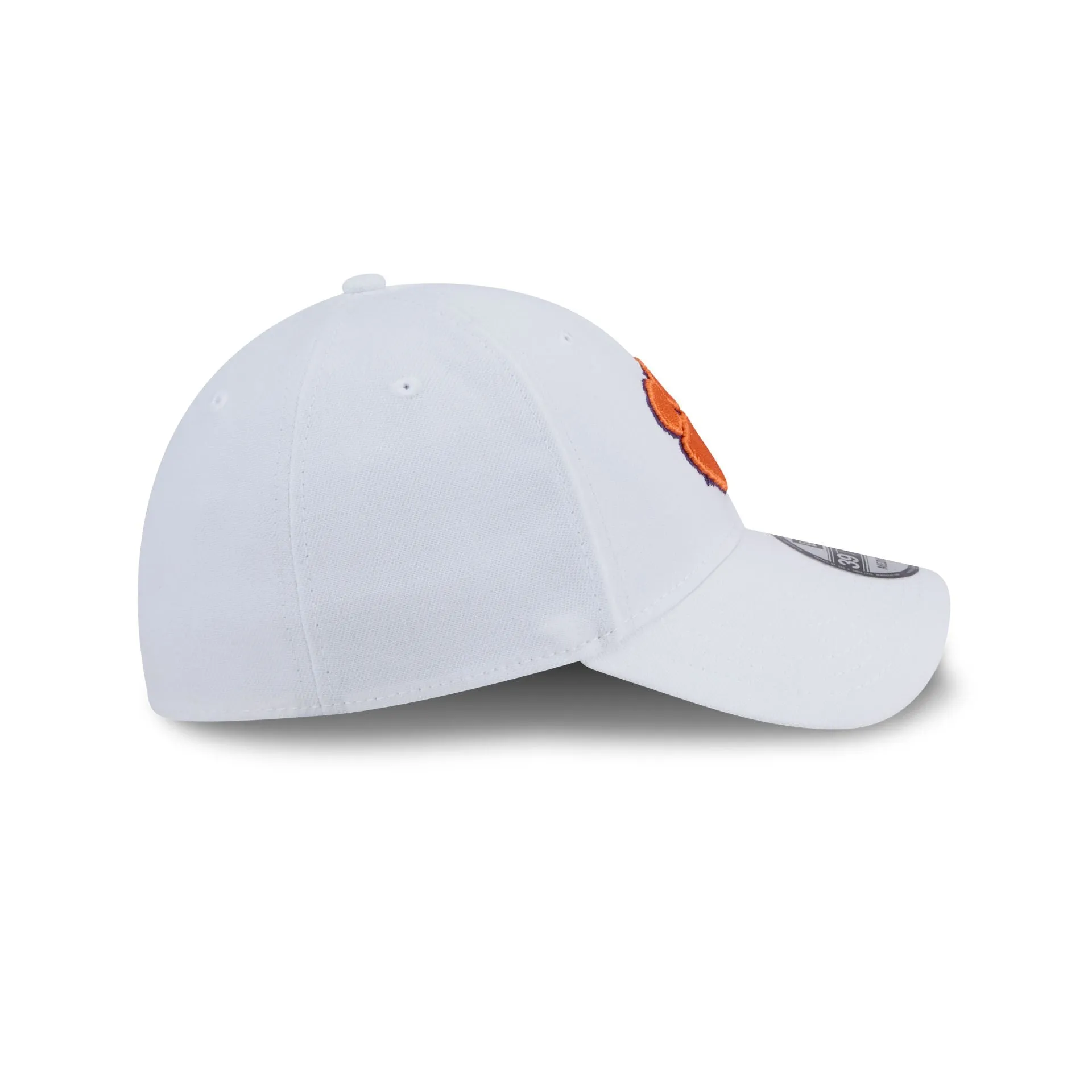 Clemson Tigers Chrome 39THIRTY Stretch Fit Hat