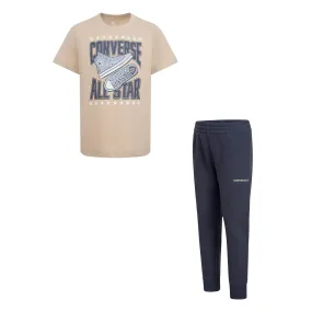 Converse All Star Tee & Jogger Set 4-7y  - Clement