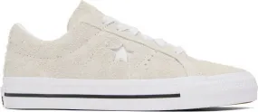 Converse Beige One Star Pro Vintage Sneakers