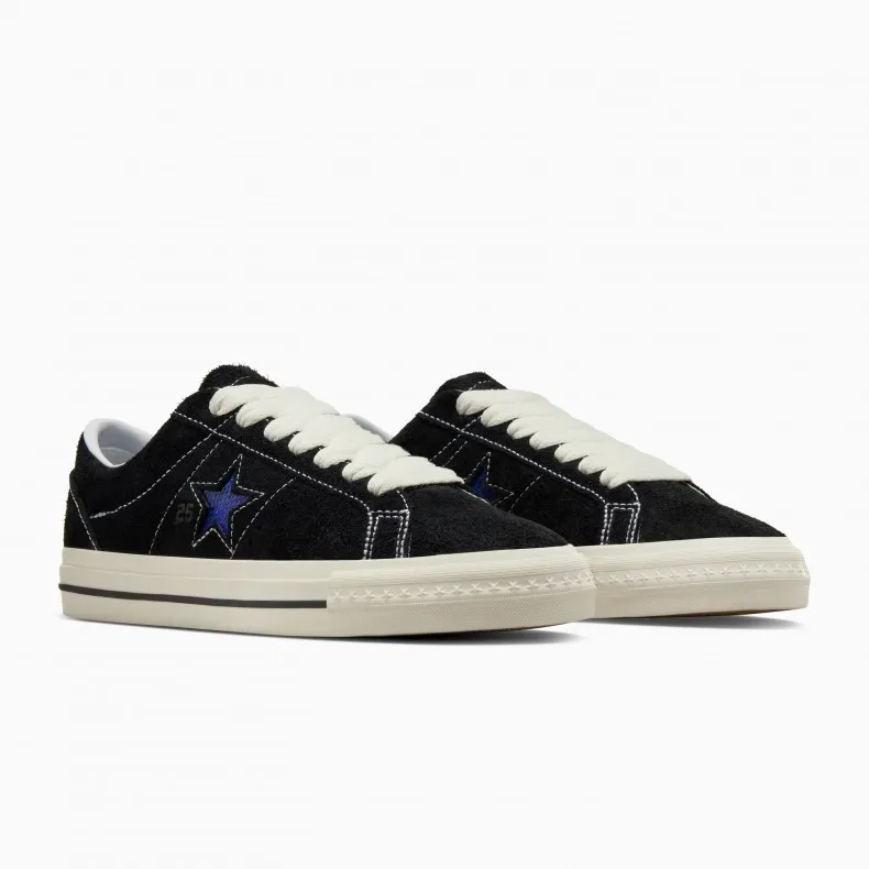 Converse Cons x Quartersnacks One Star Pro Ox (Black/Egret/Hyper Blue)