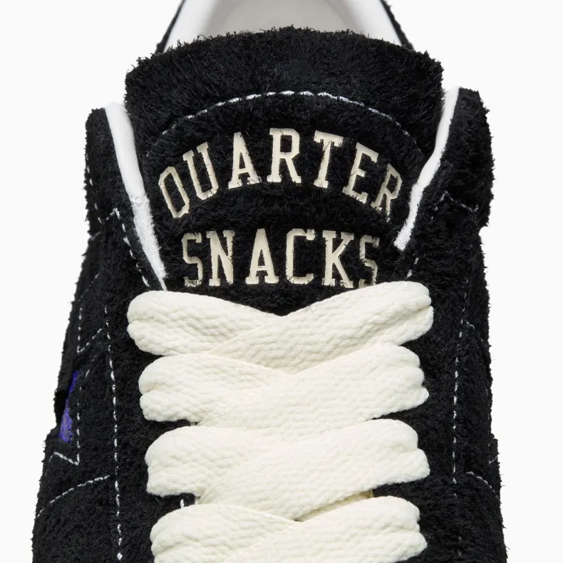 Converse Cons x Quartersnacks One Star Pro Ox (Black/Egret/Hyper Blue)