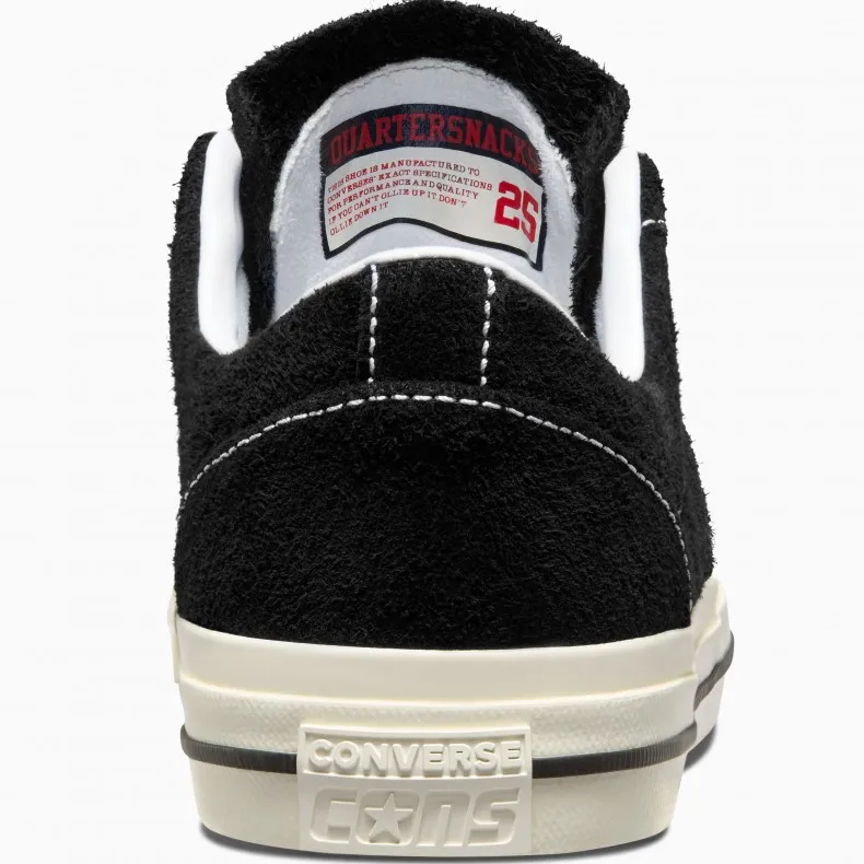 Converse Cons x Quartersnacks One Star Pro Ox (Black/Egret/Hyper Blue)