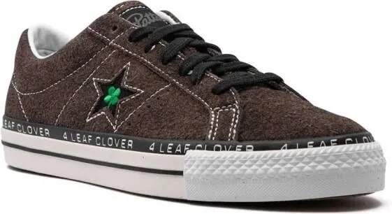 Converse low-top suede sneakers Brown