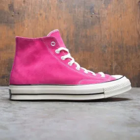 Converse Men Suede Chuck 70 Hi (pink / prime pink / black / egret)