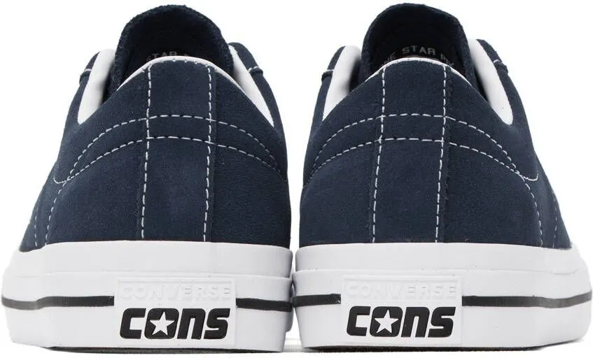 Converse Navy One Star Pro Sneakers