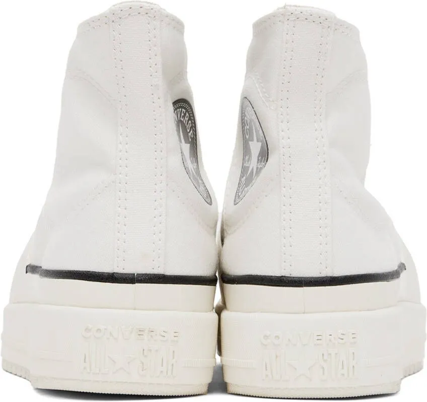 Converse White All Star Construct Sneakers