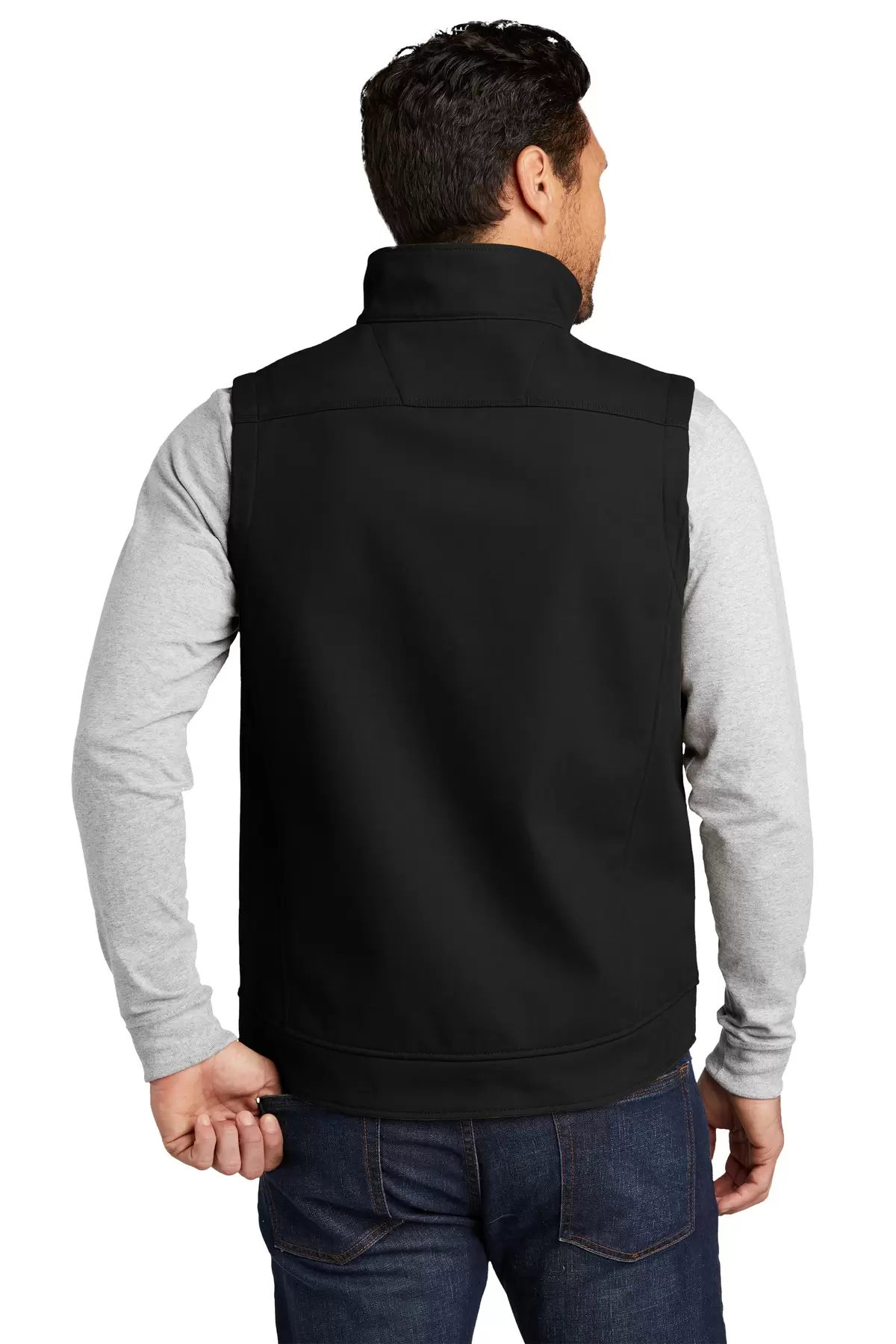 Cornerstone CSV60 CornerStone   Duck Bonded Soft Shell Vest SKU: CSV60