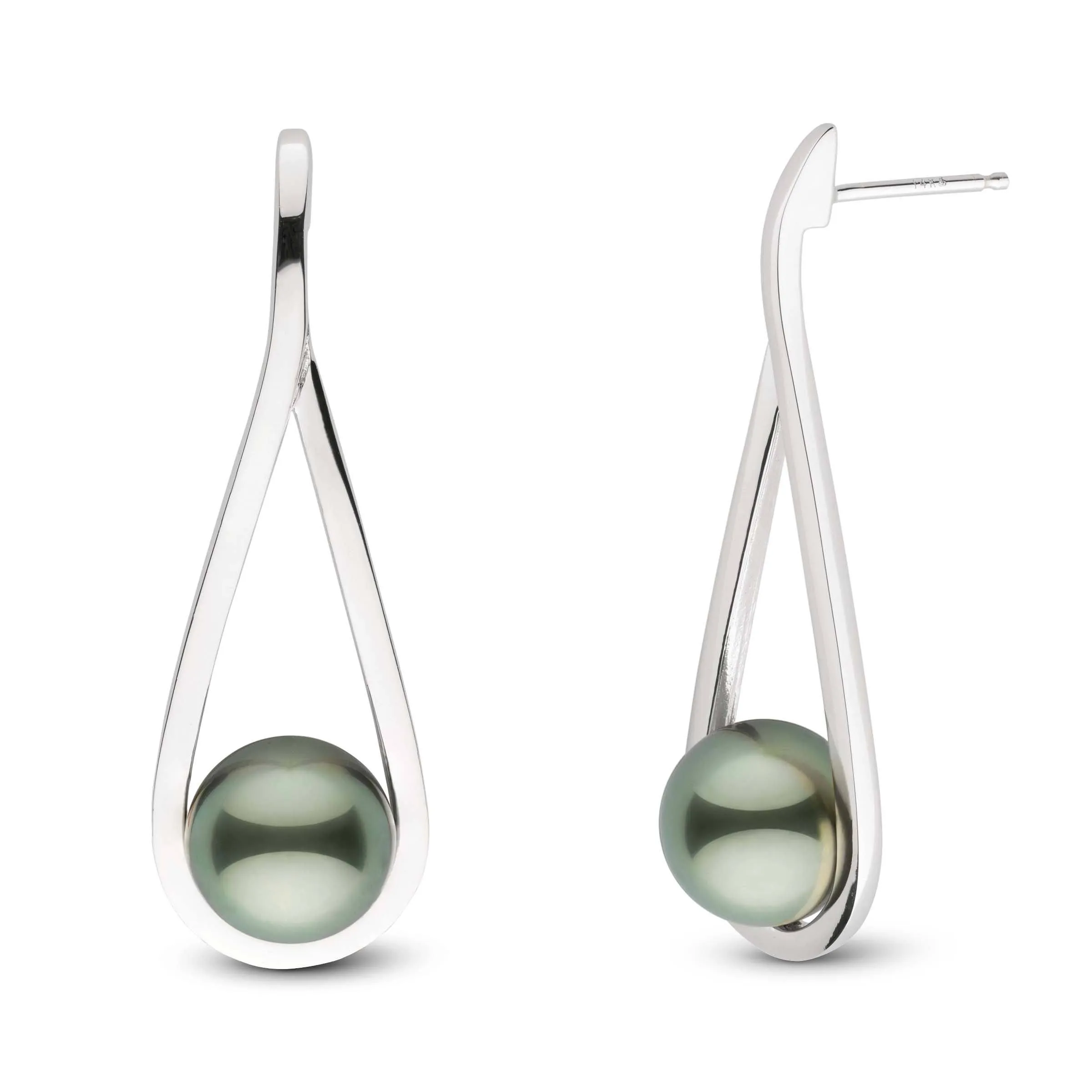 Cradle Collection Tahitian Pearl Earrings