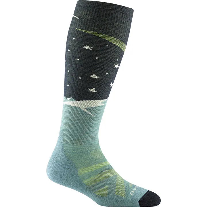 Darn Tough Aurora Over-the-Calf Lightweight Ski & Snowboard Sock Womens