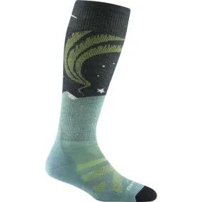 Darn Tough Aurora Over-the-Calf Lightweight Ski & Snowboard Sock Womens