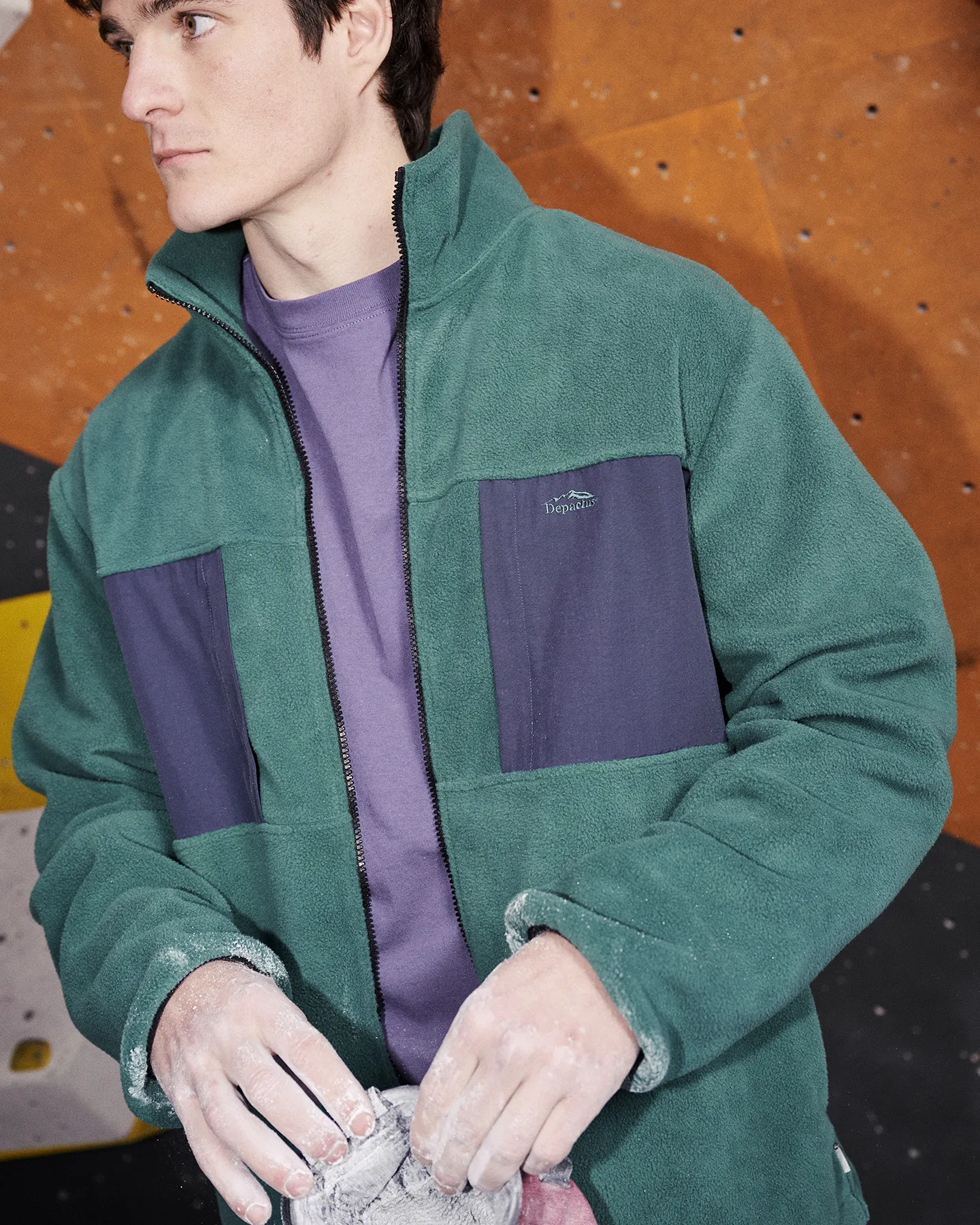 Depactus Sway Polar Fleece Green - Green | SurfStitch