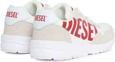 Diesel Kids S-Star logo-print sneakers White