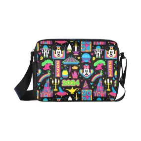 Disney 2024 Dark Classic Cross-body Nylon Bag