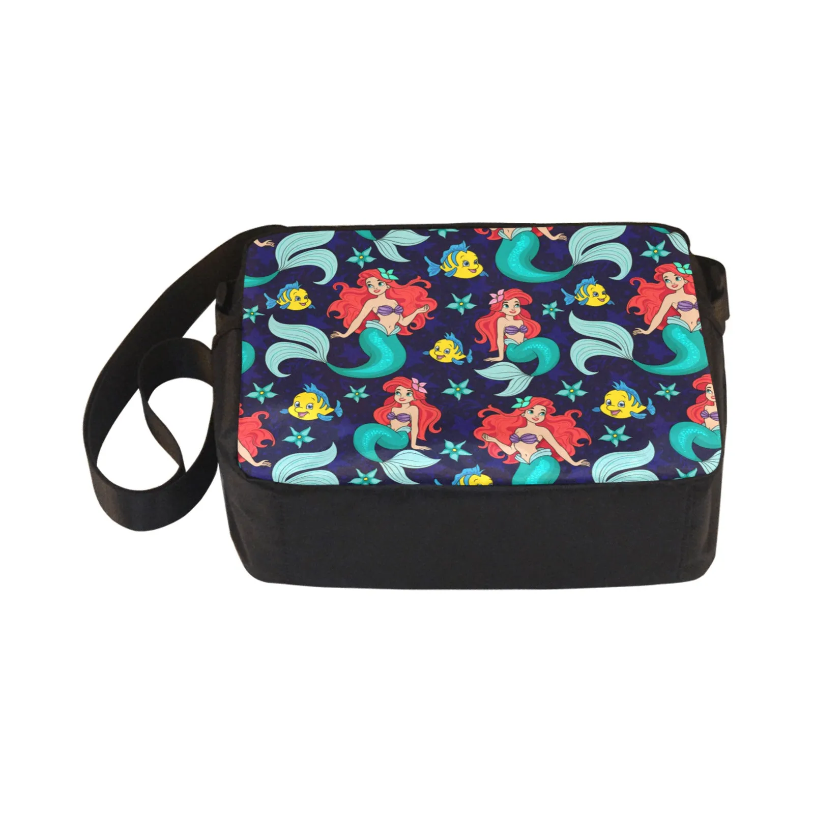 Disney Little Mermaid I Want To Be Where The People Are Classic Cross-body Nylon Bag