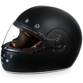 D.O.T Motorcycle Retro Full Face Helmet