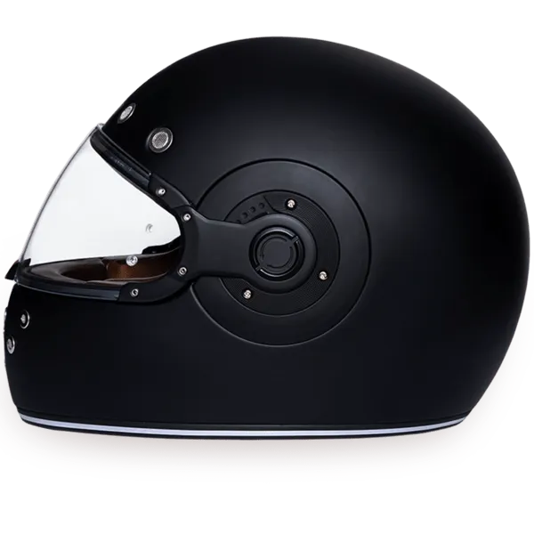 D.O.T Motorcycle Retro Full Face Helmet