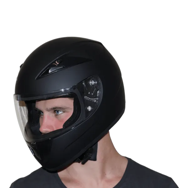 D.O.T Motorcycle Retro Full Face Helmet