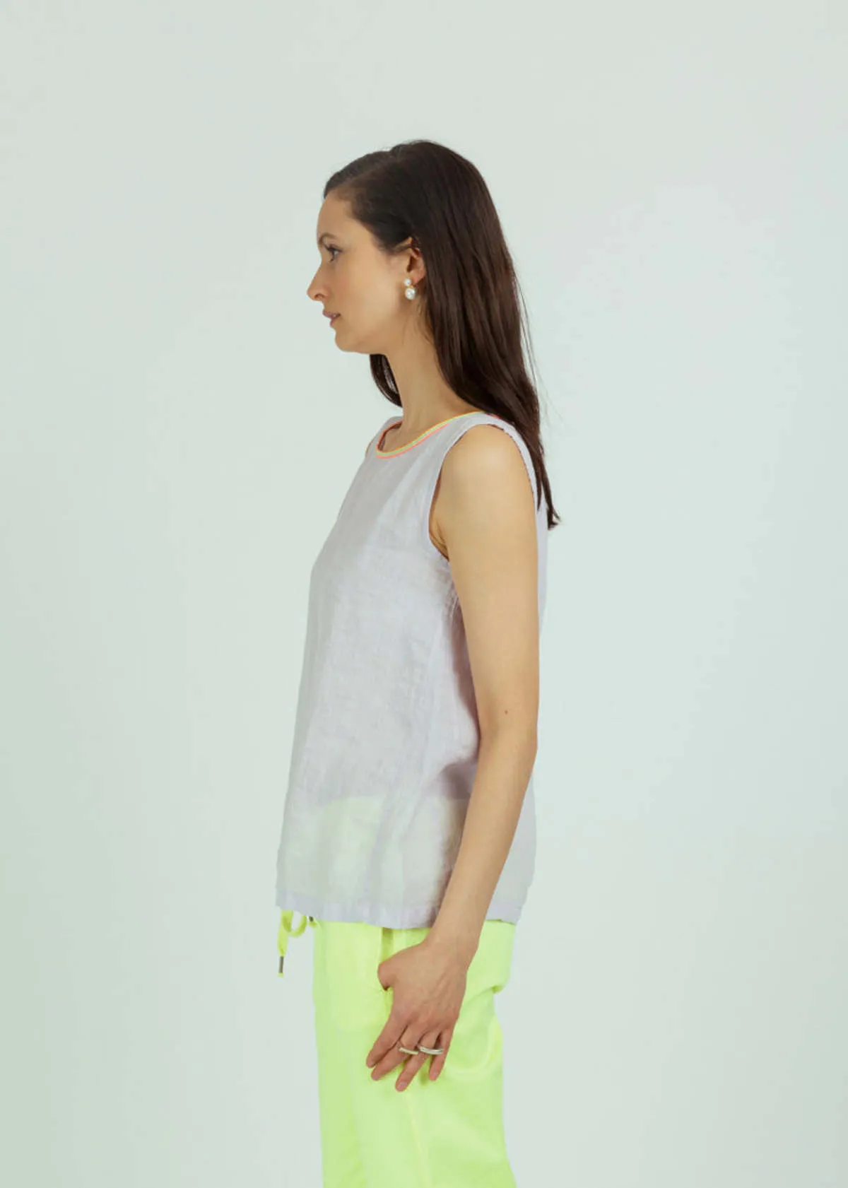 Dr. Bloom Sleeveless Top - Lilac