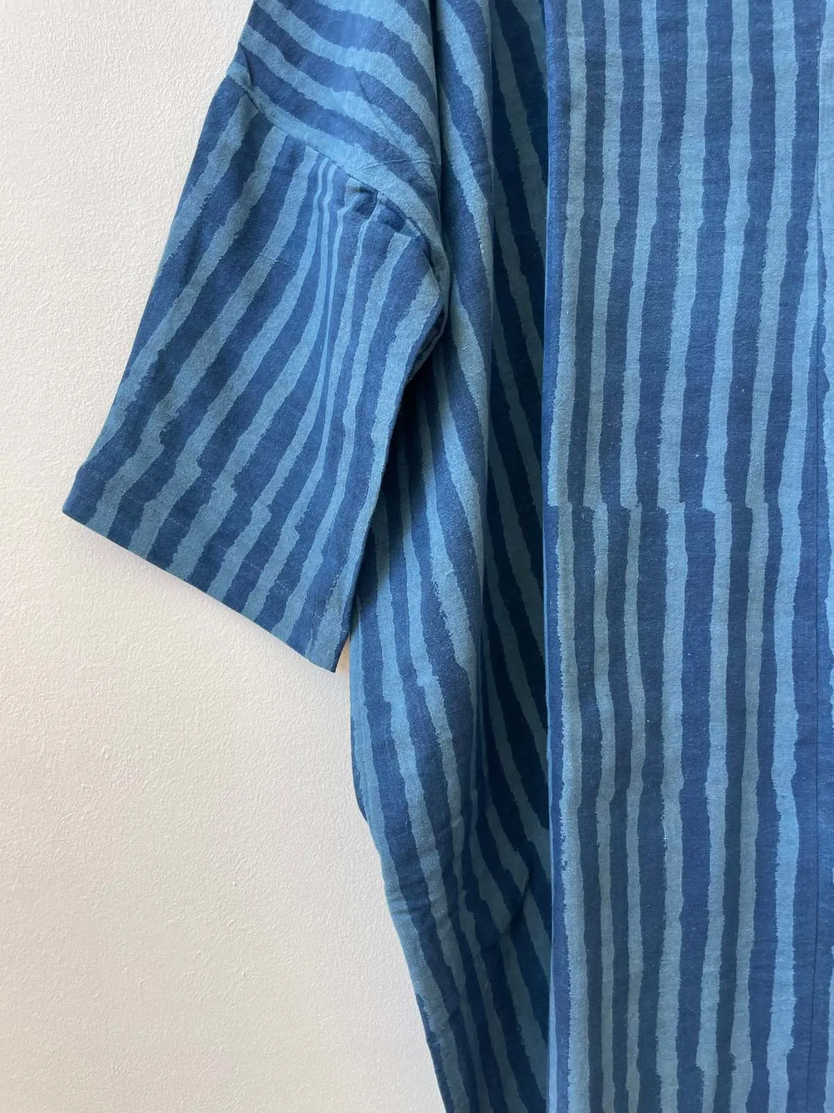 Dress / Tunic - Indigo Dark Stripe