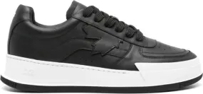 DSQUARED2 Canadian leather sneakers Black