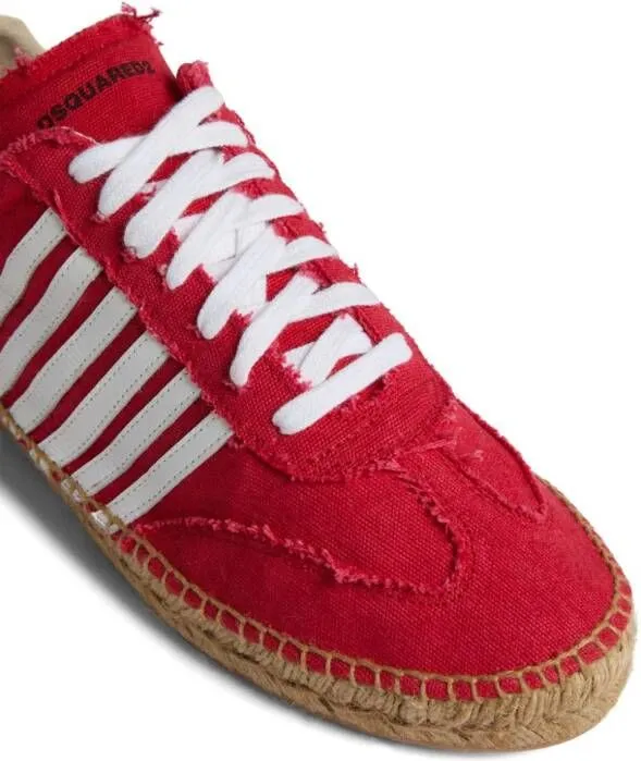 DSQUARED2 side-stripe lace-up sneakers