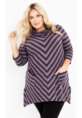 Emily Panel Stripe Tunic