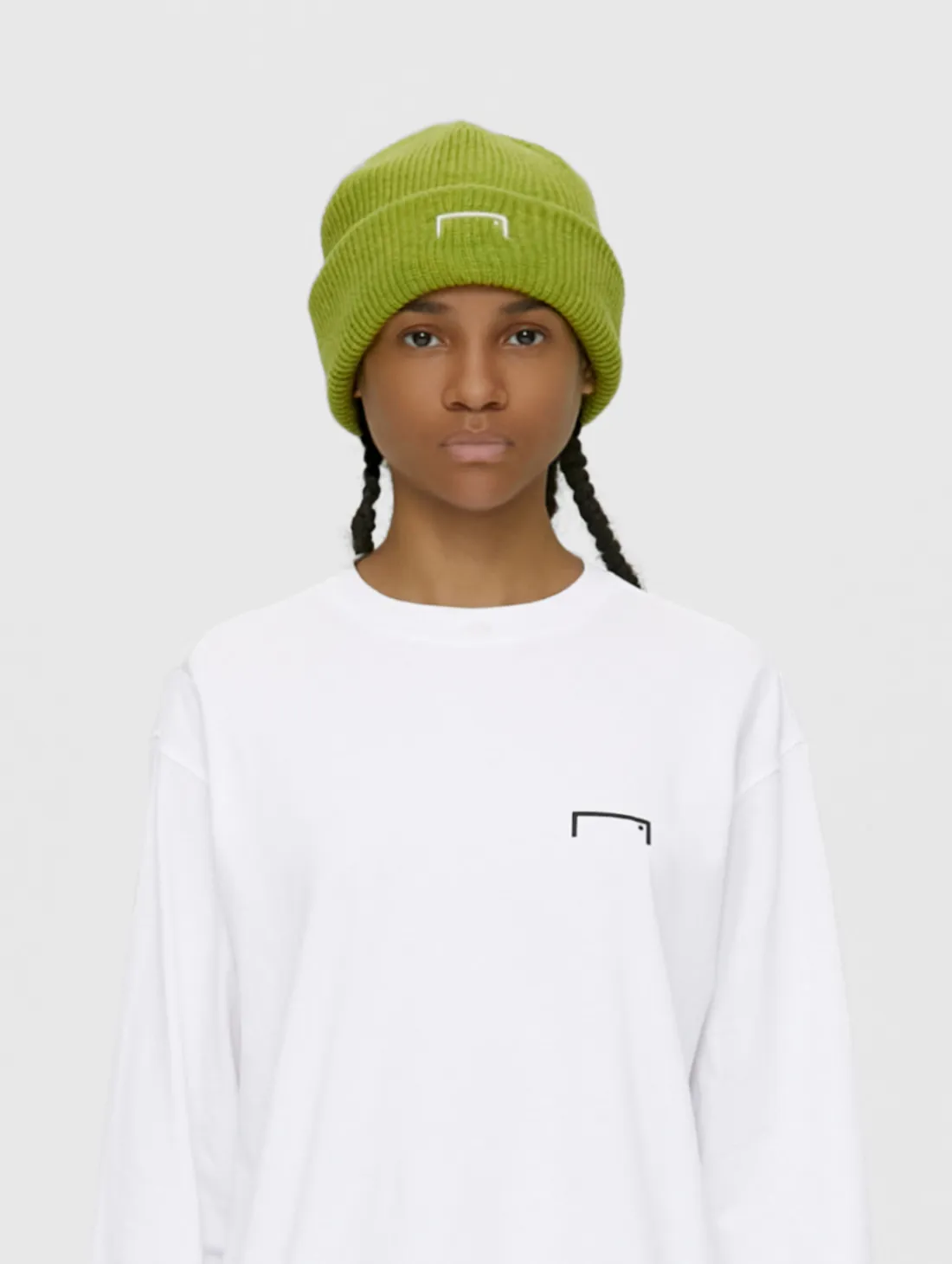 ESSENTIAL BEANIE-LIGHT GREEN