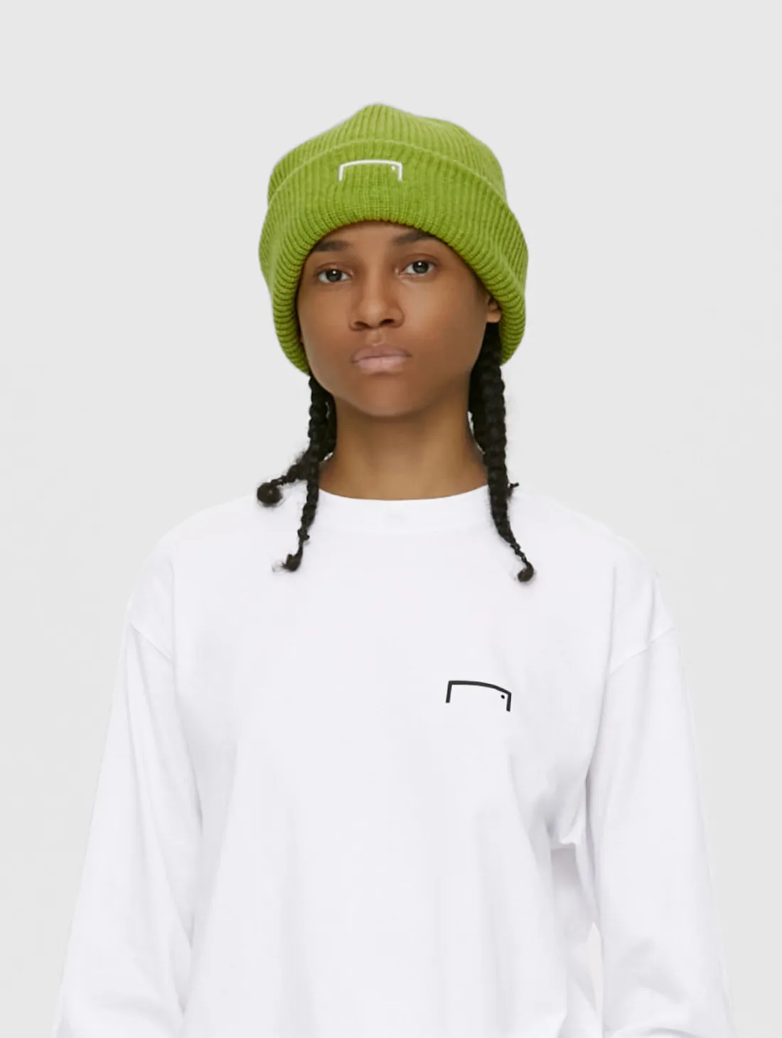 ESSENTIAL BEANIE-LIGHT GREEN