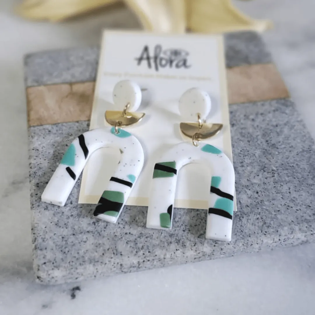 Estelle Polymer Clay Earrings - 7 Styles