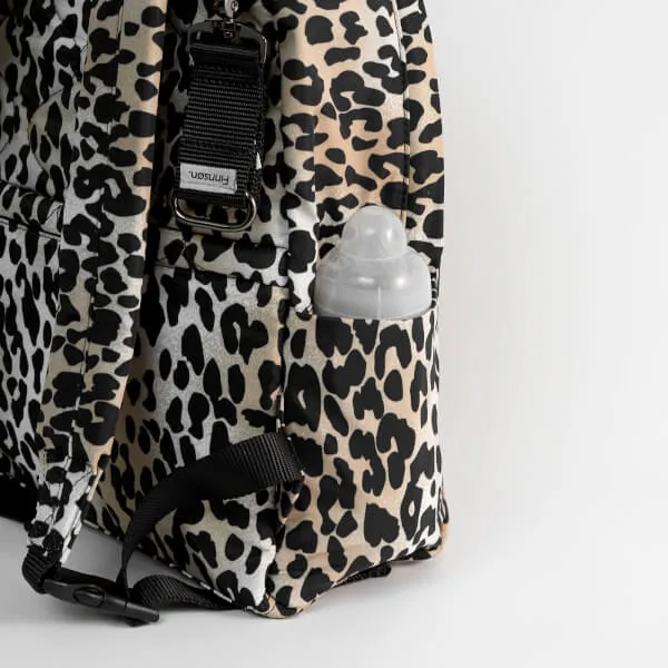 Finnson Inge Eco Changing Backpack - Leopard