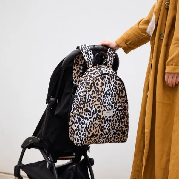 Finnson Inge Eco Changing Backpack - Leopard