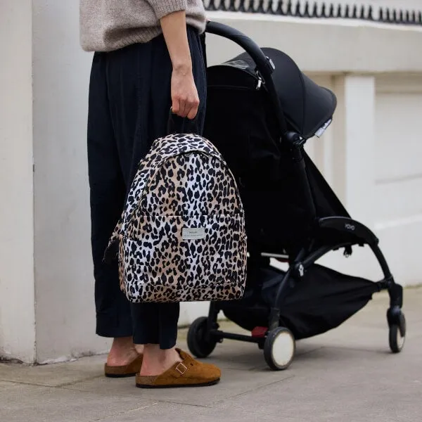 Finnson Inge Eco Changing Backpack - Leopard