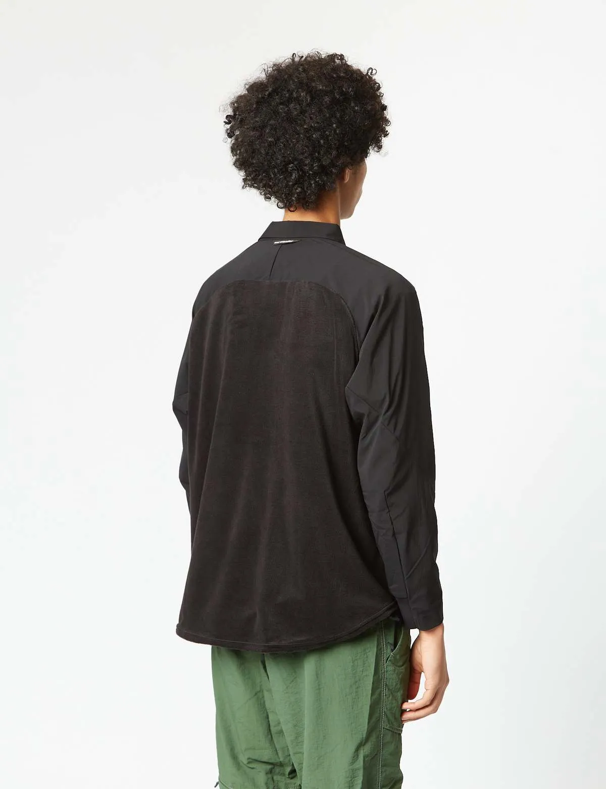 Fleece Base Long Sleeve Shirt - Black