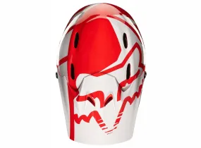 Fox Racing Rampage Race Full Face Helmet - Red-White