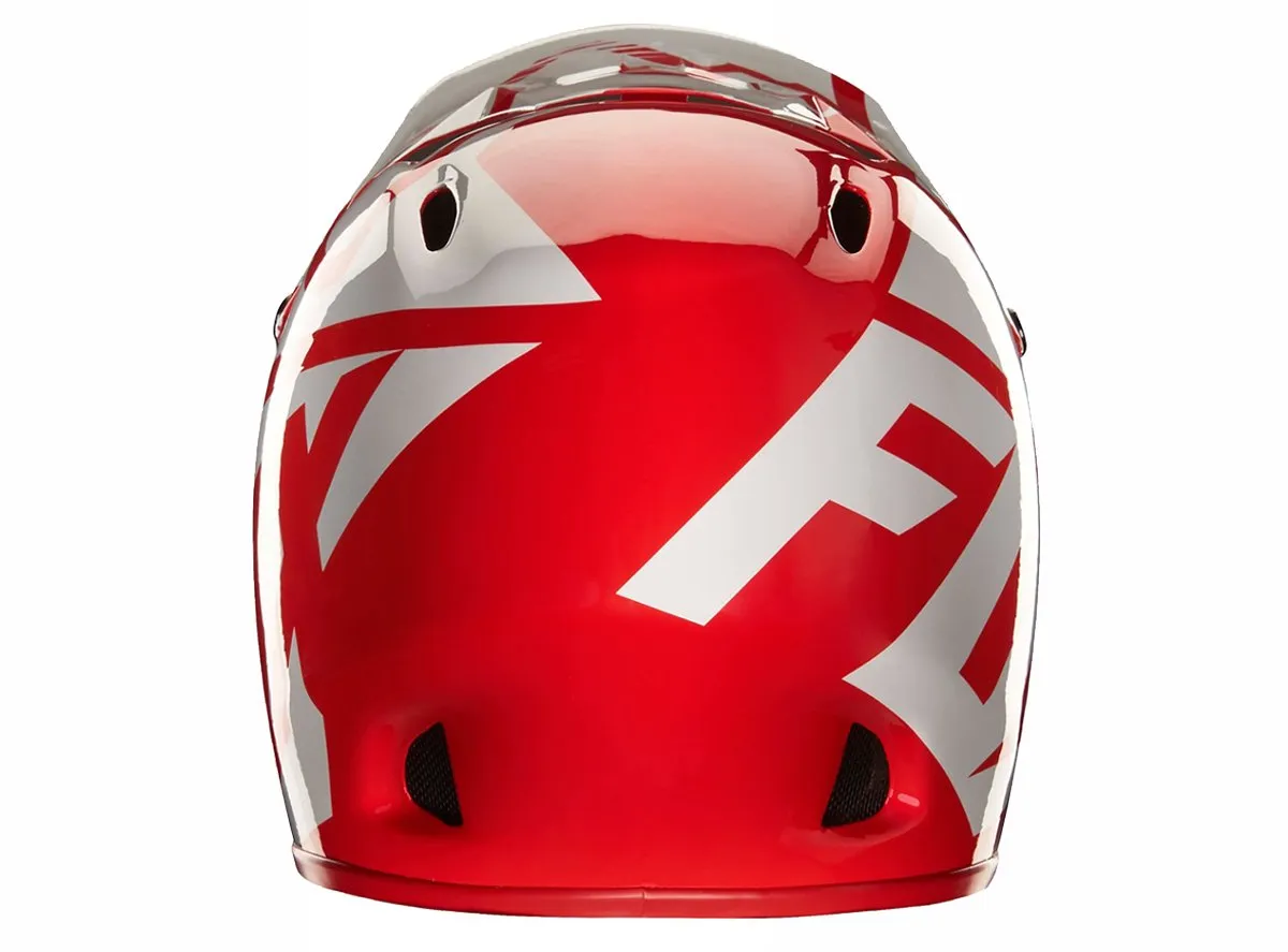 Fox Racing Rampage Race Full Face Helmet - Red-White