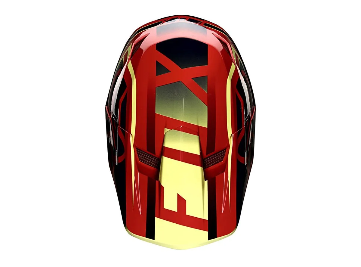 Fox Racing Reno Rampage Comp Full Face Helmet - Bright Red