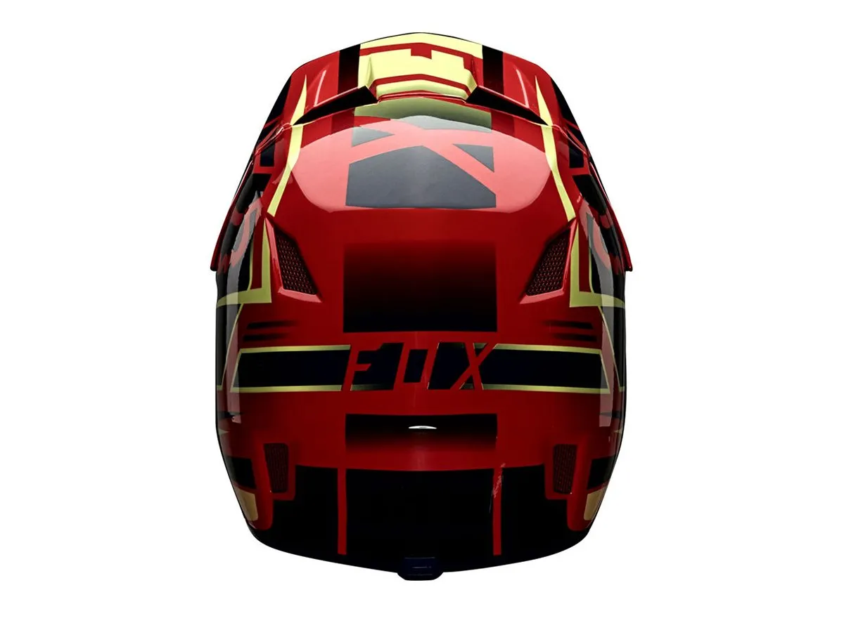 Fox Racing Reno Rampage Comp Full Face Helmet - Bright Red