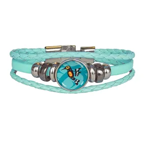 Francis Dick Hummingbird Leatherette Bracelet