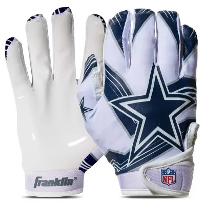 Franklin NFL Dallas Cowboys Youth Football Receiver Gloves