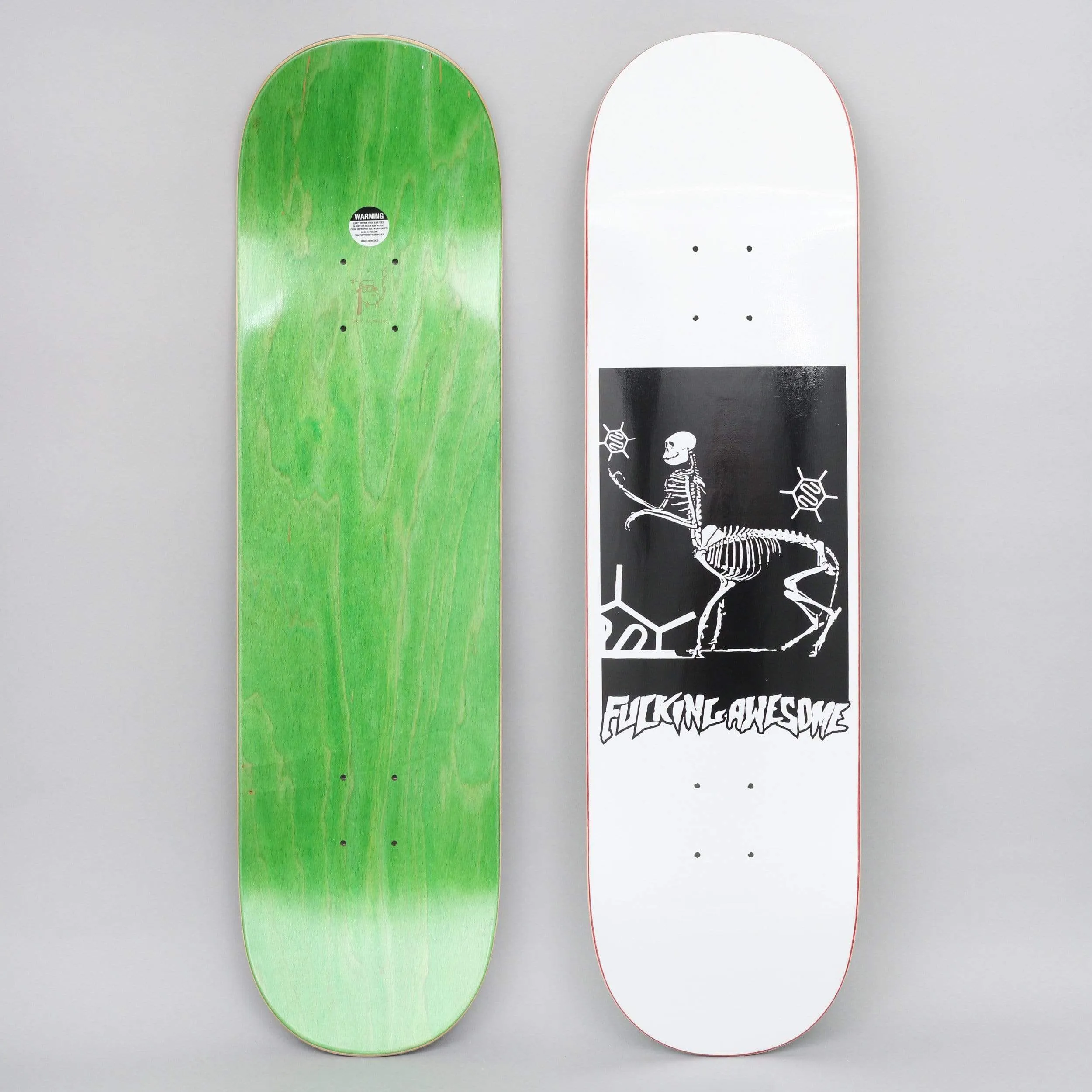 Fucking Awesome 8.38 Centaur Skateboard Deck White