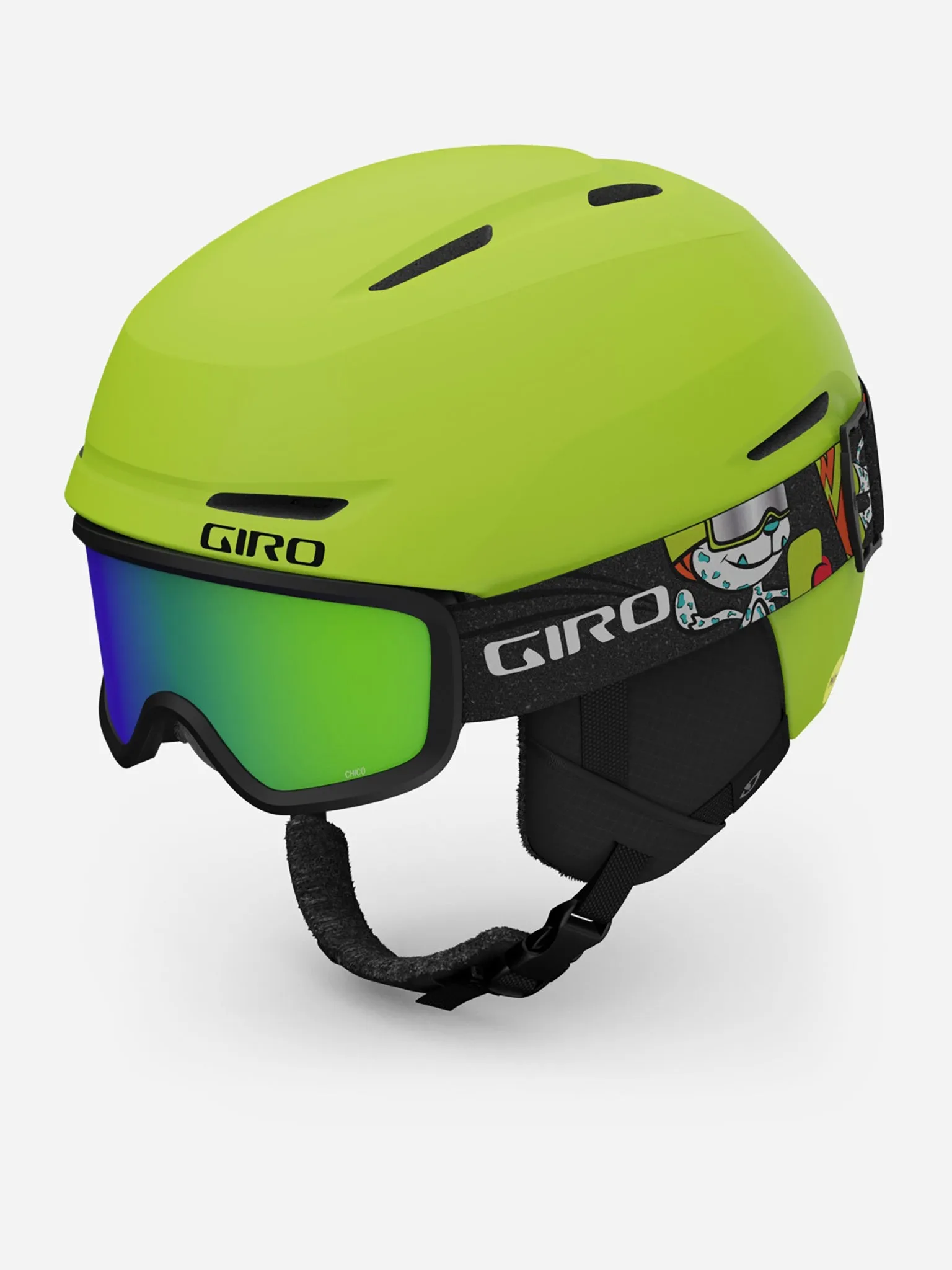     GIRO  Kids' Spur Helmet + Chico 2.0/Buster Goggle Combo    