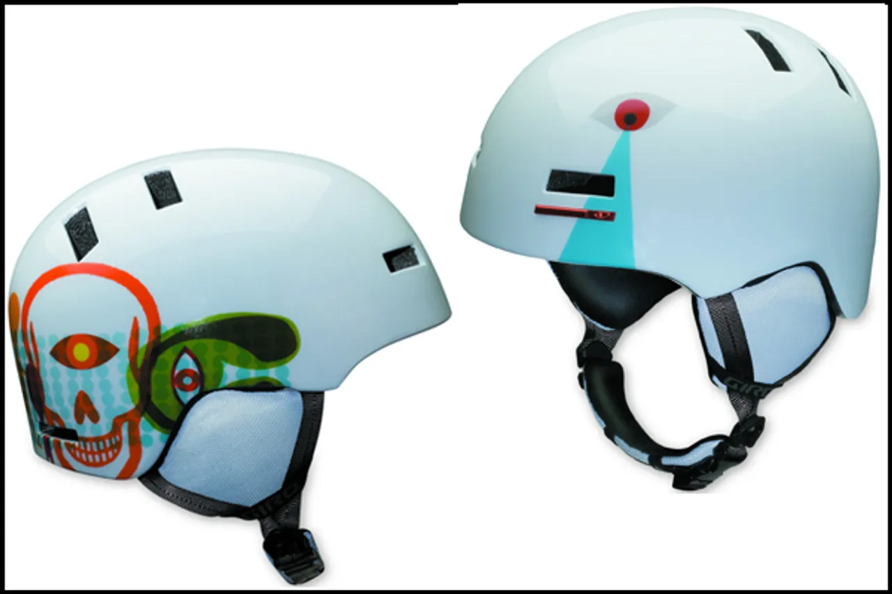 Giro Shiv White Klinesmith Pro Model Helmet