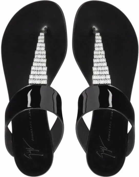 Giuseppe Zanotti Cleta flat sandals Black