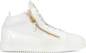 Giuseppe Zanotti Kriss leather high-top sneakers White