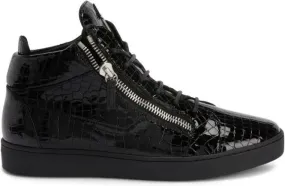 Giuseppe Zanotti Kriss leather sneakers Black