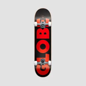 Globe G0 Fubar Skateboard Black/Red - 7.75"